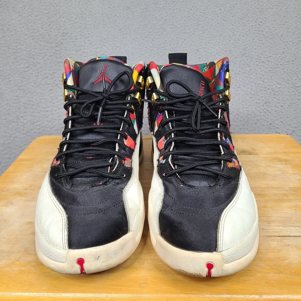 Air Jordan‎ 12 Retro CNY Chinese New Year Mens 12 Shoes 2019 Black CI2977-006